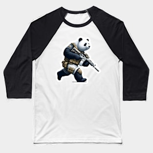 Tactical Panda Baseball T-Shirt